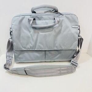 Incase Laptop Tablet Silver Gray Electronic Device Messenger Crossbody Bag